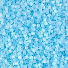Miyuki delica Beads 11/0 - Silk inside dyed frozen blue DB-1859